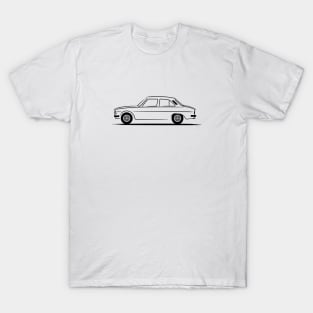 Peugeot 504 Black T-Shirt